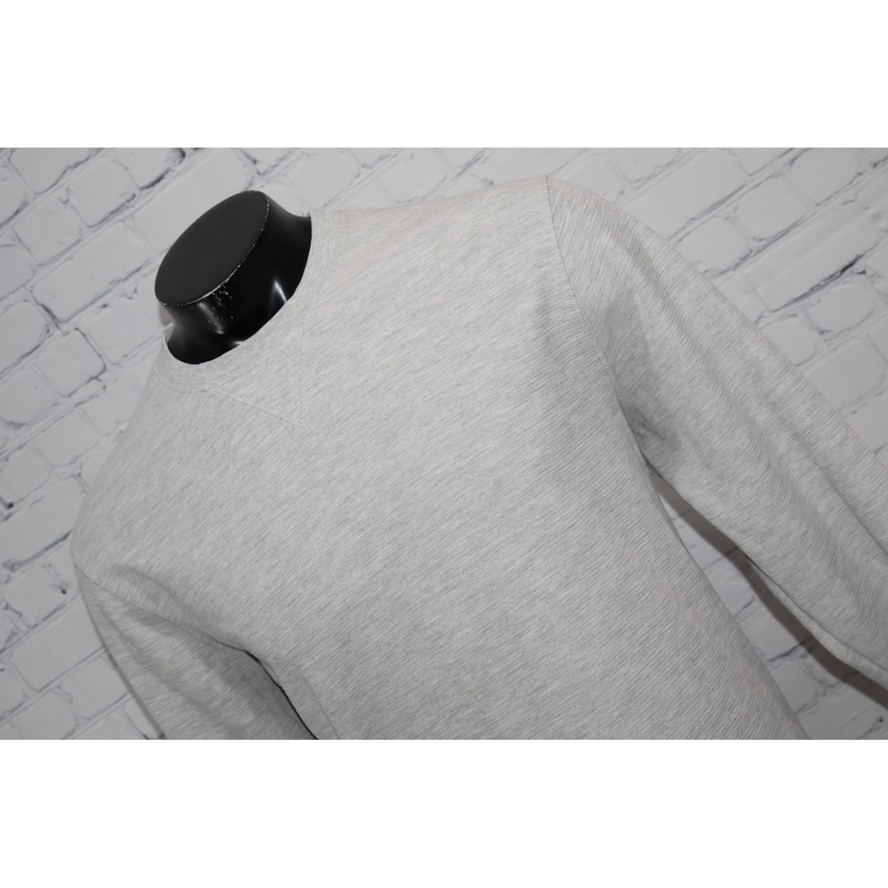 VRST Crewneck Sweatshirt Mens XL Gray Long Sleeve Textured Pullover Thermal